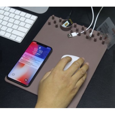 wireless charger mouse pad